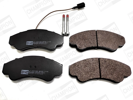 Kit de plaquettes de frein, frein à disque CHAMPION 573114CH
