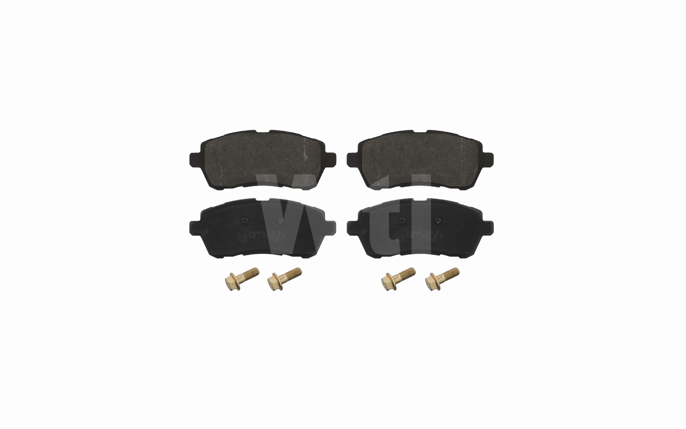 Kit de plaquettes de frein, frein à disque Wti Automotive K711117