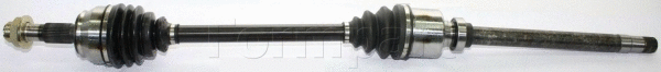 Arbre de transmission FORMPART 14380069/S