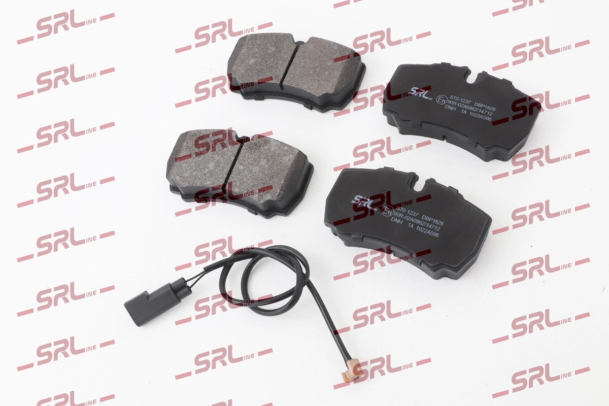 Kit de plaquettes de frein, frein à disque SRLine S70-1237