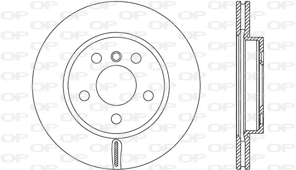 Disque de frein OPEN PARTS BDR2759.20