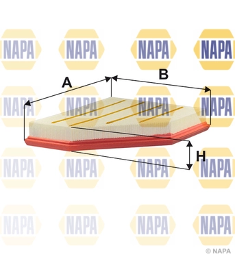 Filtre à air NAPA NFA1476