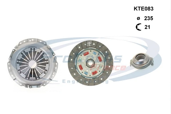 Kit d'embrayage PROCODIS FRANCE KTE083