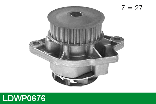 Pompe à eau, refroidissement du moteur LUCAS LDWP0676