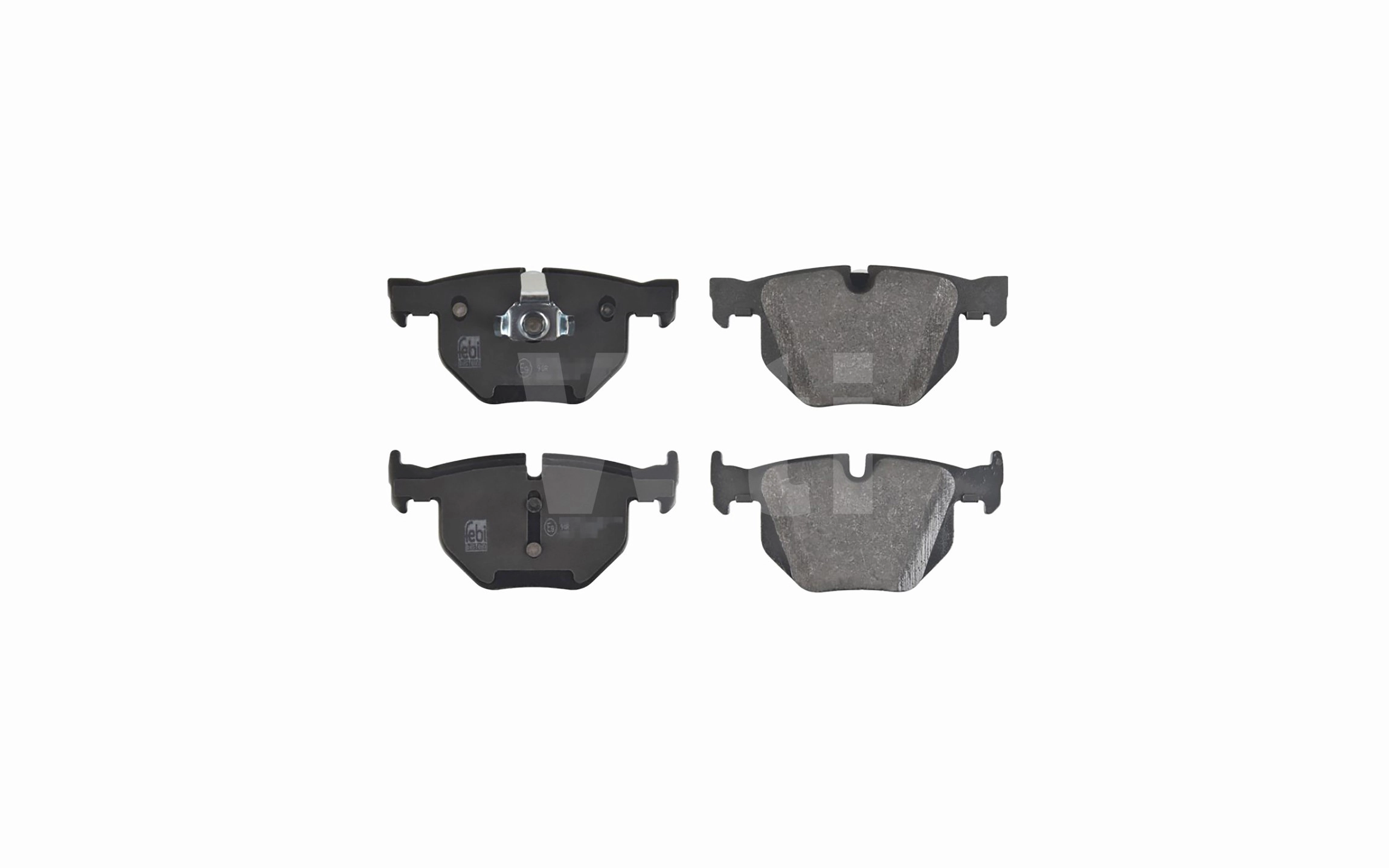 Kit de plaquettes de frein, frein à disque Wti Automotive K711157