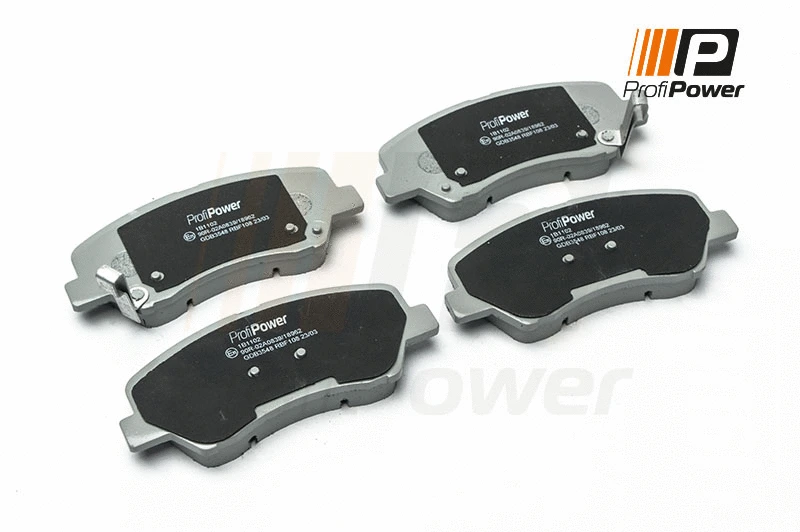 Kit de plaquettes de frein, frein à disque ProfiPower 1B1102