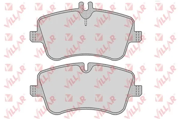 Kit de plaquettes de frein, frein à disque VILLAR 626.0767