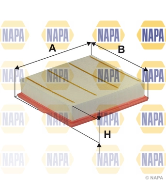 Filtre à air NAPA NFA1502