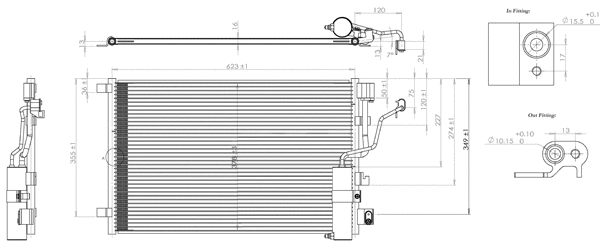 Condenseur, climatisation PowerMax 7110280