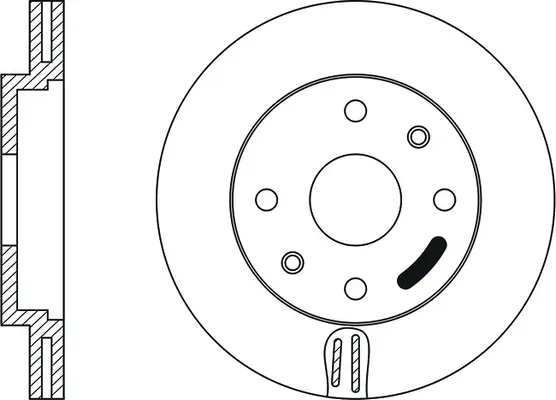 Disque de frein FIT FR0178V