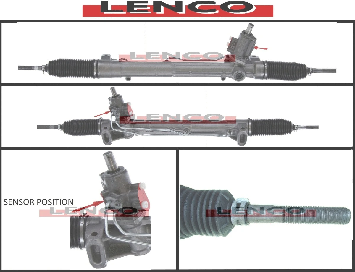 Crémaillère de direction LENCO SGA100L