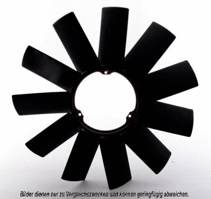 Roue du souffleur, refroidissement du moteur AKS DASIS 058006N