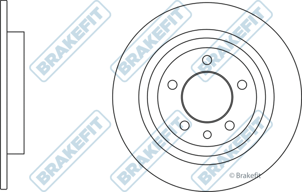 Disque de frein APEC SDK6811