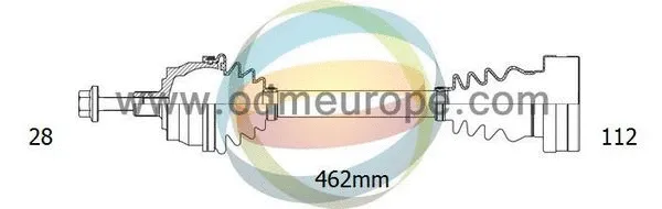 Arbre de transmission 4X4 ESTANFI EST-18-213170