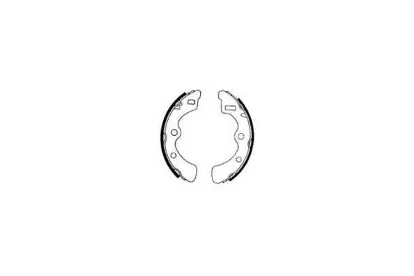 Jeu de mâchoires de frein E.T.F. 09-0300