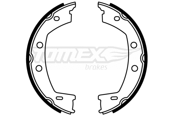 Jeu de mâchoires de frein TOMEX Brakes TX 22-79