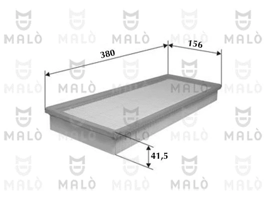 Filtre à air AKRON-MALÒ 1500595