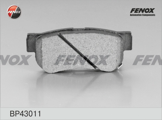 Kit de plaquettes de frein, frein à disque FENOX BP43011