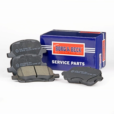 Kit de plaquettes de frein, frein à disque BORG & BECK BBP1771
