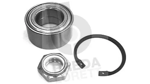 Kit de roulements de roue BREDA LORETT KRT2266
