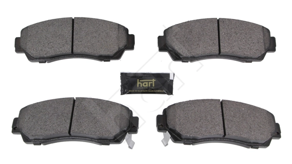 Kit de plaquettes de frein, frein à disque HART 261 846