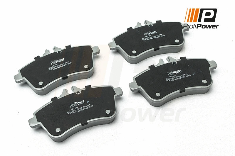 Kit de plaquettes de frein, frein à disque ProfiPower 1B1151