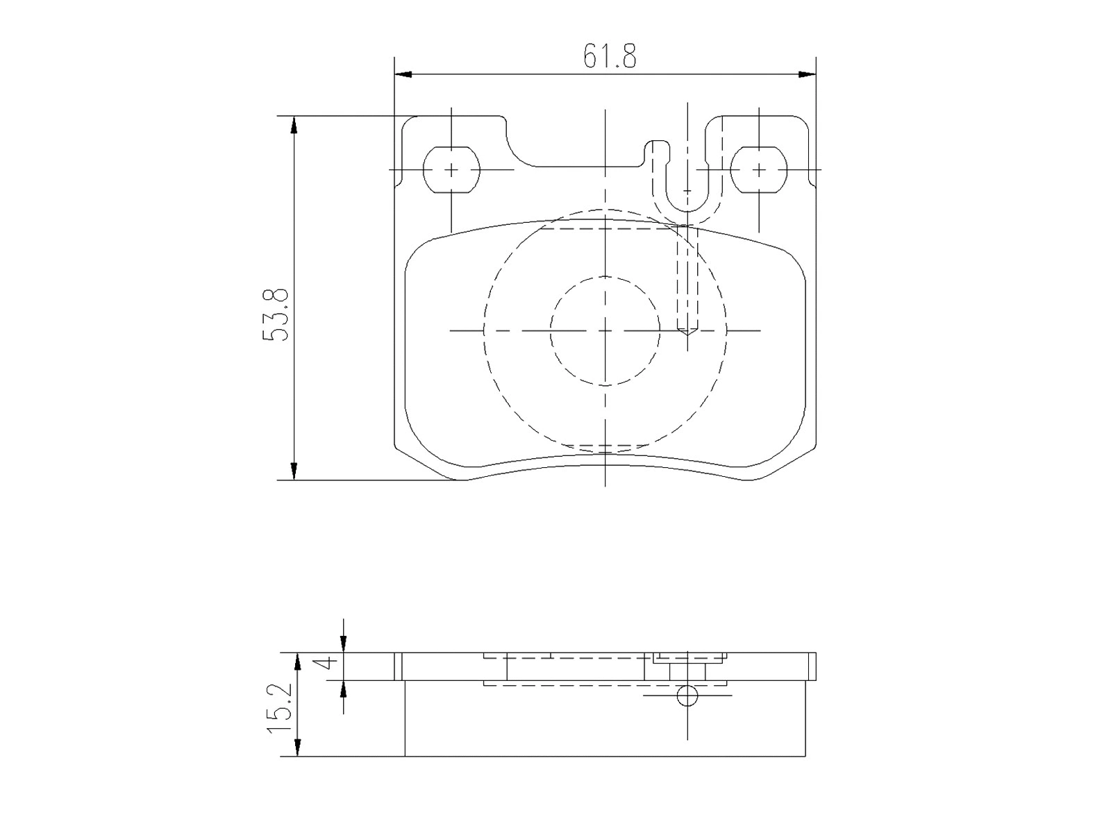 Kit de plaquettes de frein, frein à disque A.Z. Meisterteile AZMT-44-022-1384
