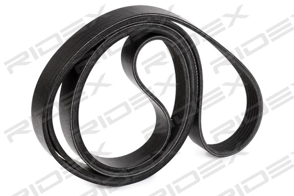 Pompe à eau+Jeu de courroie trapézoïdale à nervures RIDEX 4172P0002