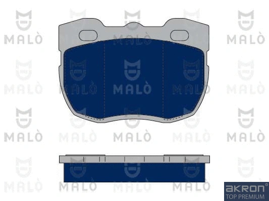 Kit de plaquettes de frein, frein à disque AKRON-MALÒ 1050053