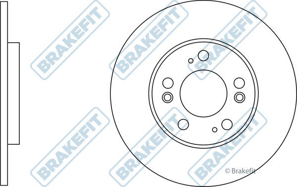 Disque de frein APEC SDK6753