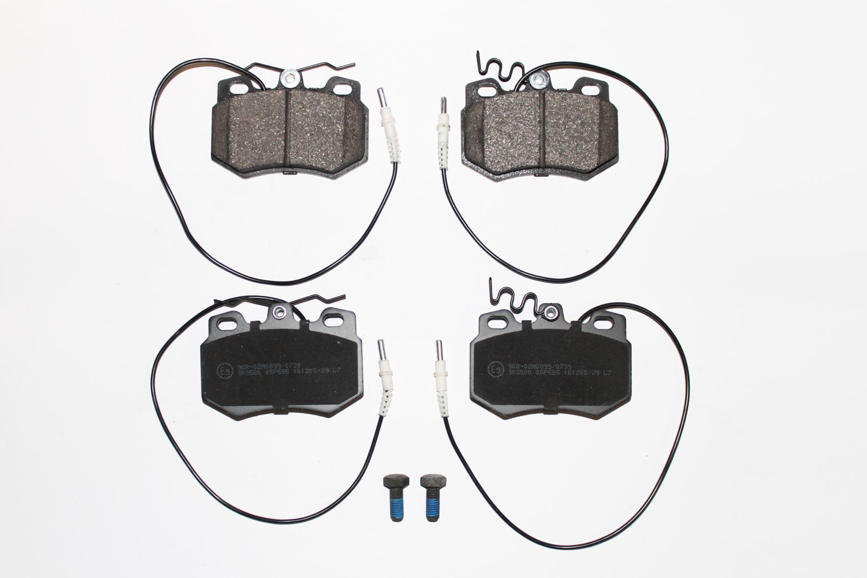 Kit de plaquettes de frein, frein à disque TECDRIVE TPF0237