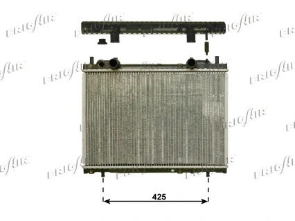 Radiateur, refroidissement du moteur FRIGAIR 0104.3087