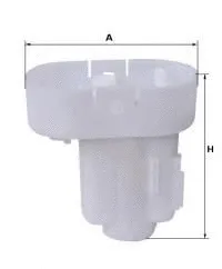 Filtre à carburant UNIFLUX FILTERS XB353