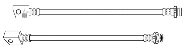 Flexible de frein CEF 512876