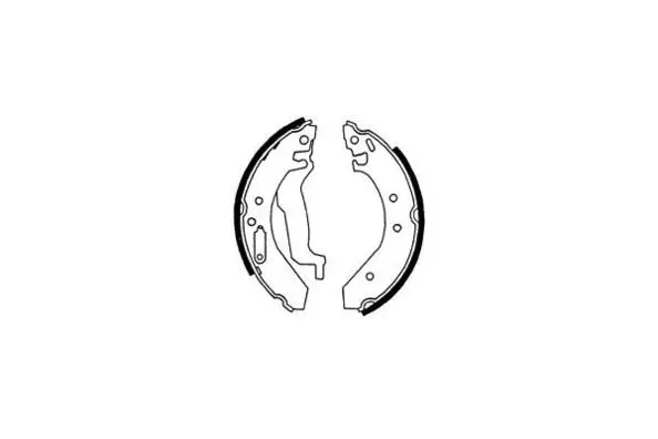 Jeu de mâchoires de frein E.T.F. 09-0440