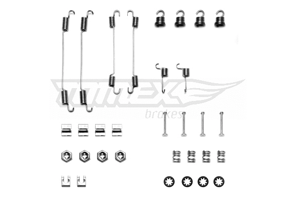 Kit d'accessoires, mâchoire de frein TOMEX Brakes TX 40-42
