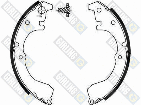 Jeu de mâchoires de frein GIRLING 5182879