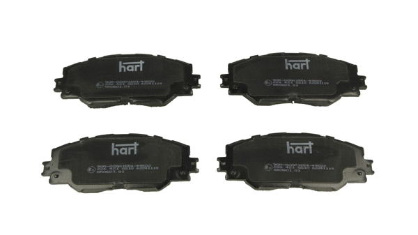 Kit de plaquettes de frein, frein à disque HART 226 421