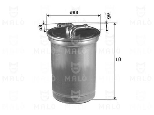Filtre à carburant AKRON-MALÒ 1520090