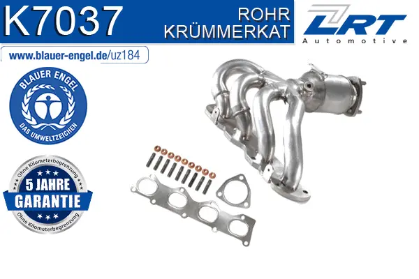 Catalyseur en coude LRT K7037