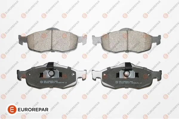 Kit de plaquettes de frein, frein à disque EUROREPAR 1617252180