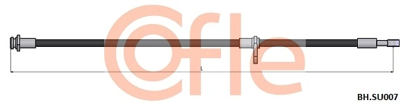 Flexible de frein COFLE 92.BH.SU007