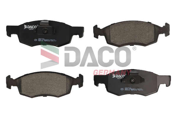 Kit de plaquettes de frein, frein à disque DACO Germany 320702