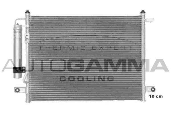 Condenseur, climatisation AUTOGAMMA 104230