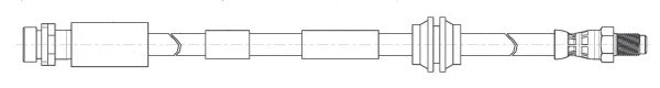 Flexible de frein CEF 514852
