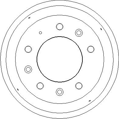 Tambour de frein National NDR053