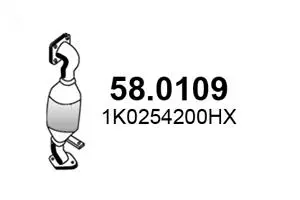 Catalyseur ASSO 58.0109