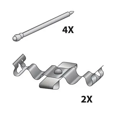 Kit d'accessoires, plaquette de frein à disque RAICAM 12079679