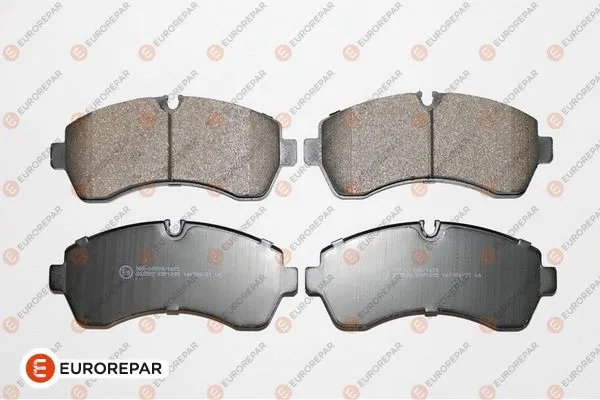 Kit de plaquettes de frein, frein à disque EUROREPAR 1639380480