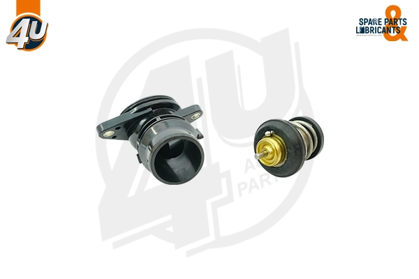 Thermostat, liquide de refroidissement 4U Autoparts 16239VV